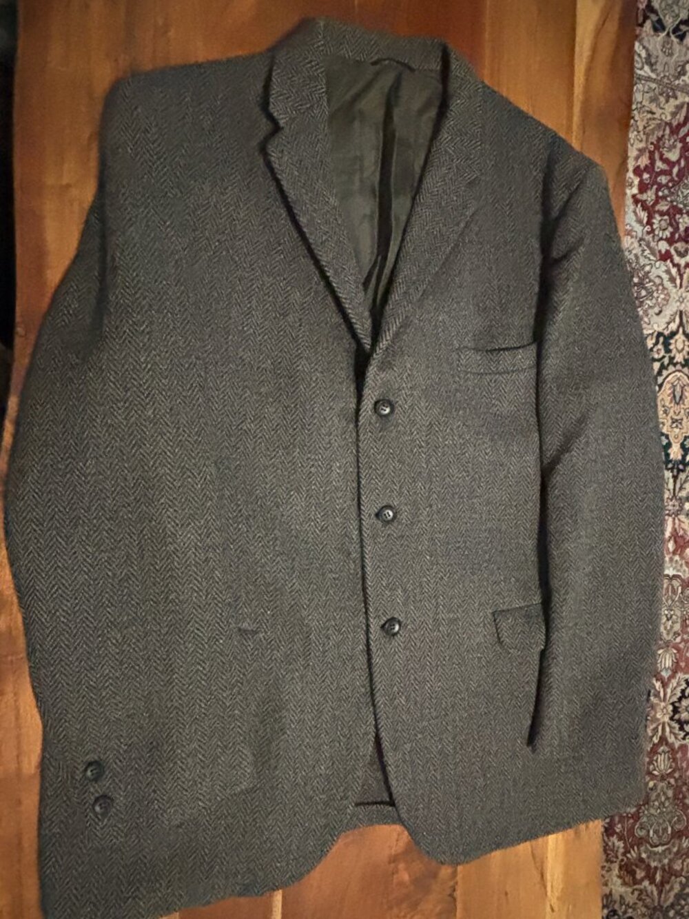 Harris Tweed 100% Virgin Scottish Wool Men's Blazer